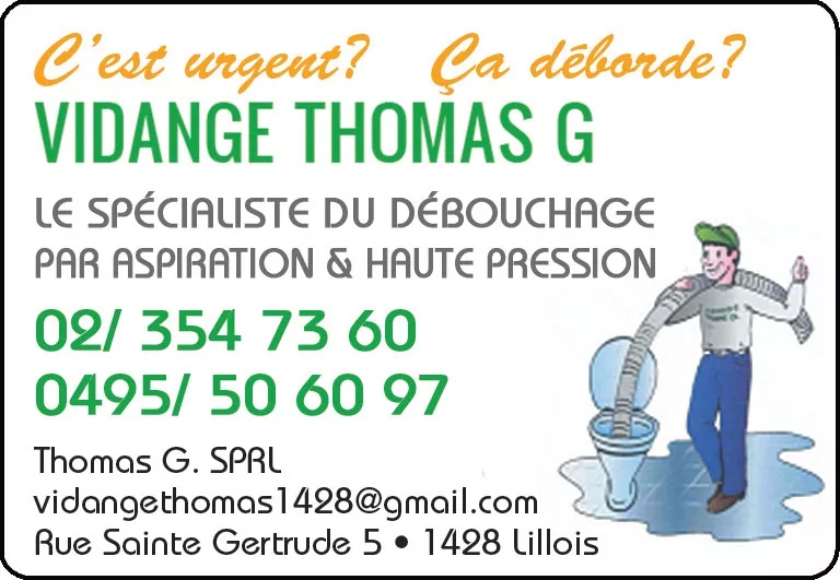 VIDANGE THOMAS G SRL