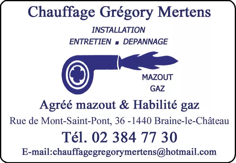 CHAUFFAGE GREGORY MERTENS SRL