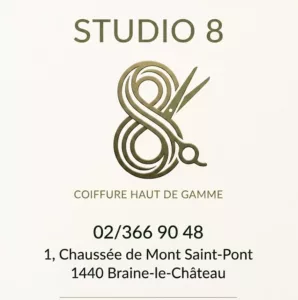 STUDIO 8 : Votre salon de coiffure de référence à Braine-le-Château