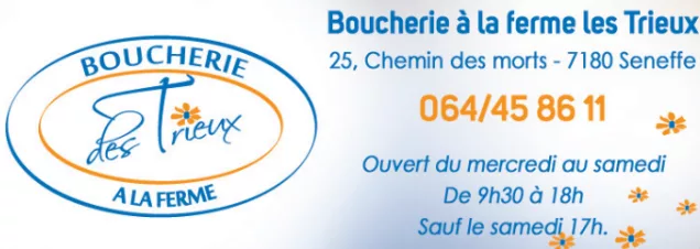 BOUCHERIE À LA FERME LES TRIEUX