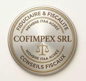 Cofimpex SRL à Lillois : Bureau comptable et fiscal certifié ITAA. Expert en gestion comptable, fiscalité et conseil permanent pour indépendants et sociétés.