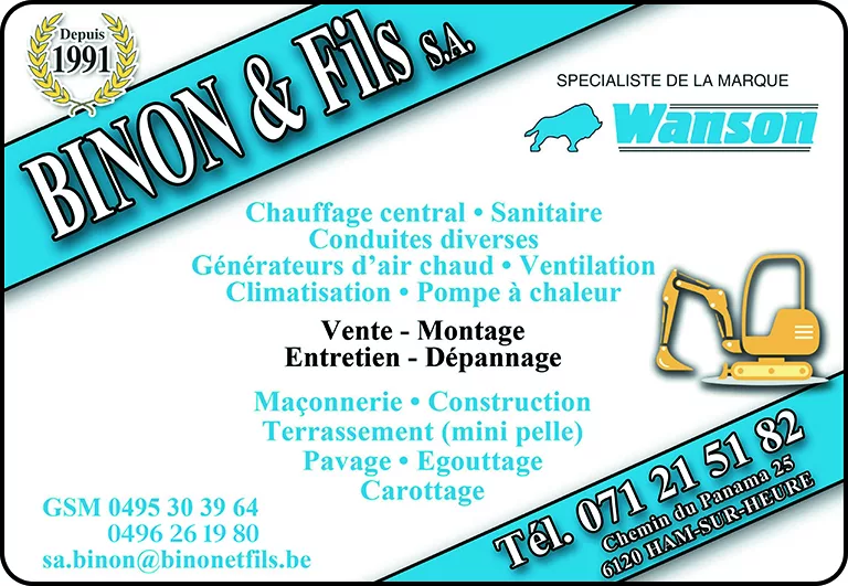 BINON & FILS SA